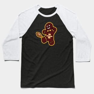 Washington Commanders Gingerbread Man Baseball T-Shirt